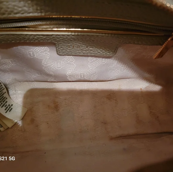 Leather Dark tan crossbody handbag - Picture 2 of 3